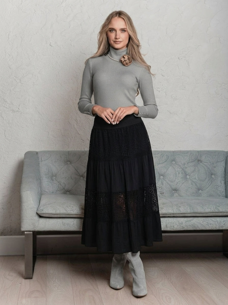 Итальянская юбка L&amp;N Moda – Изысканный стиль