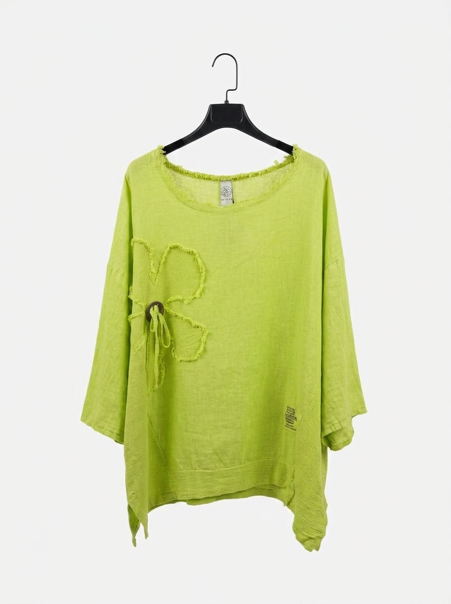 Блуза (Bluza) ITALY 81373/82092 – Энергичный оранжевый