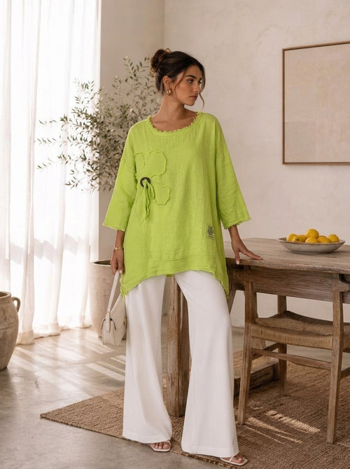 Блуза (Bluza) ITALY 81373/82092 – Энергичный оранжевый