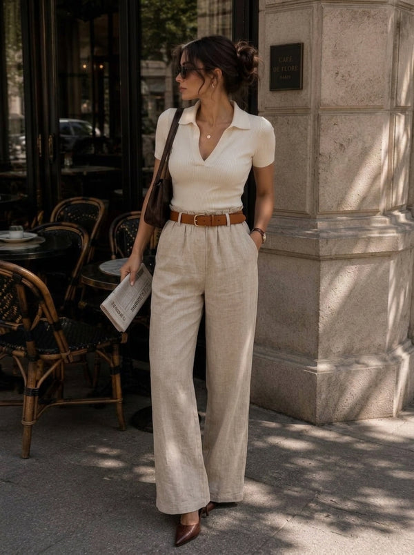Брюки (Pantaloni) L&N MODA ITALIA 24145 – Небесная свежесть