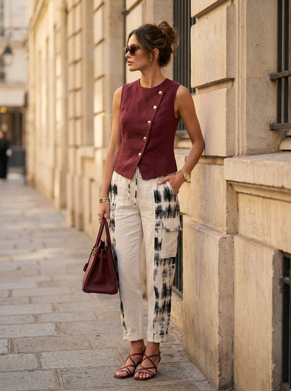 Брюки (Pantaloni) HF ITALY 2532 – Графичный шик