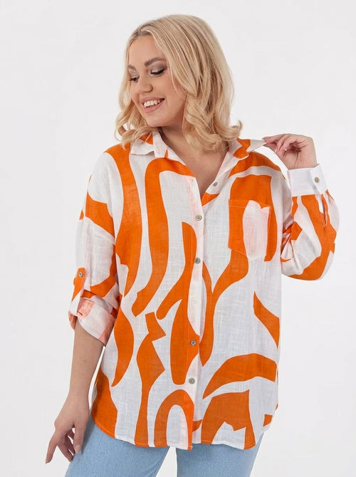 Блуза (Bluza) MODA ITALIA 2791 – Яркий летний акцент