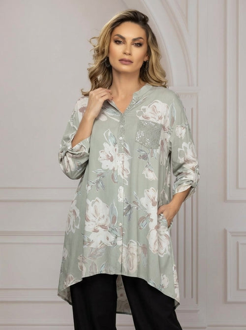 Блуза (Bluza) Mis STILE 2717/7 – Изысканный принт