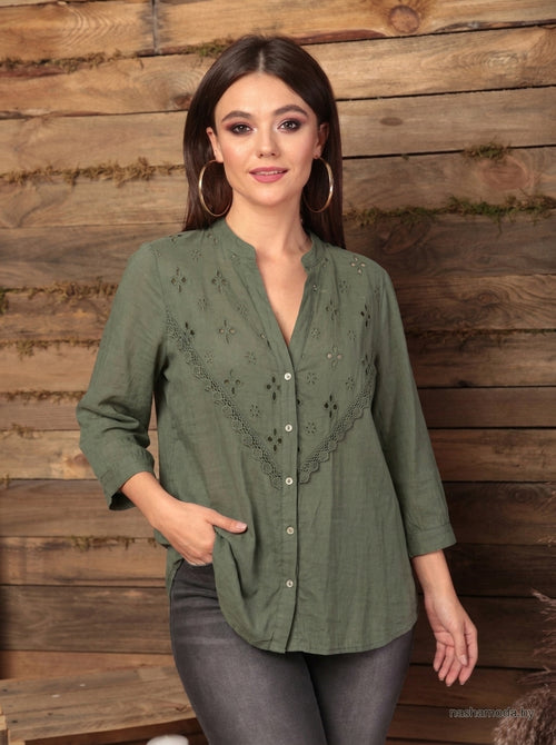 Блуза (Bluza) ITALY NAIF 225191 – Романтичная классика