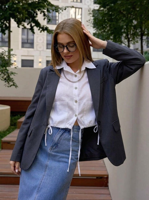Блуза (Bluza) NAIF 225168 – Элегантная классика