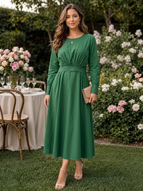 Зеленое платье (Rochie) ITALY – Стиль и яркость