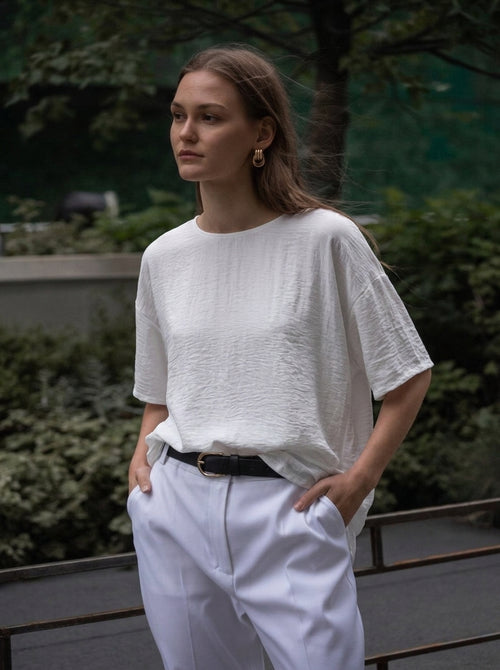 Блуза (Bluza) ITALY 82835/2 – Итальянский минимализм