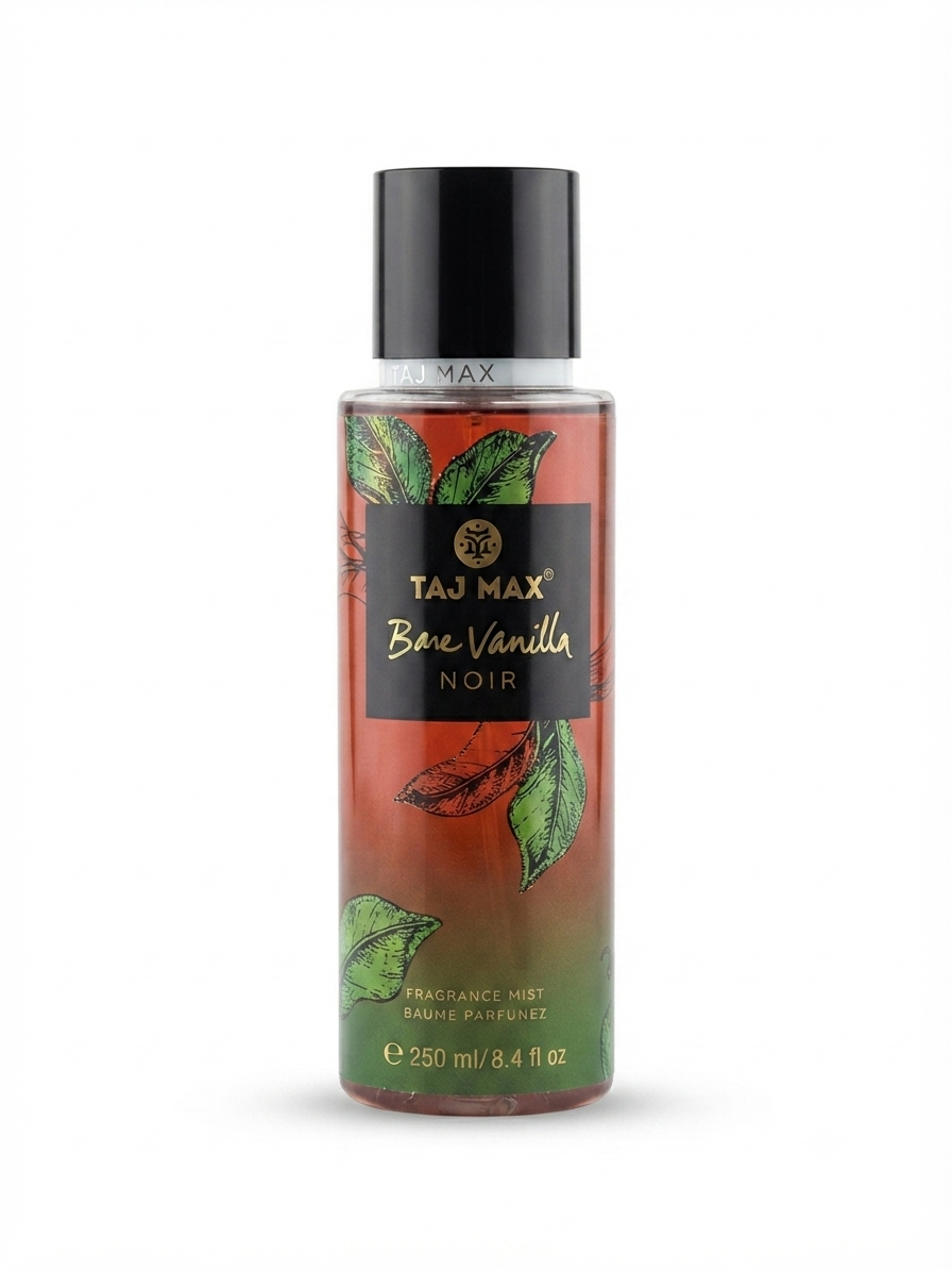 Taj Max Bare Vanilla Noir Fragrance Mist