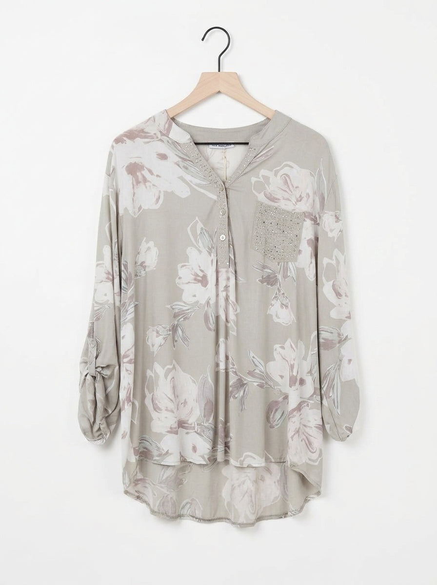Блуза (Bluza) Mis STILE 2717/7 – Изысканный принт