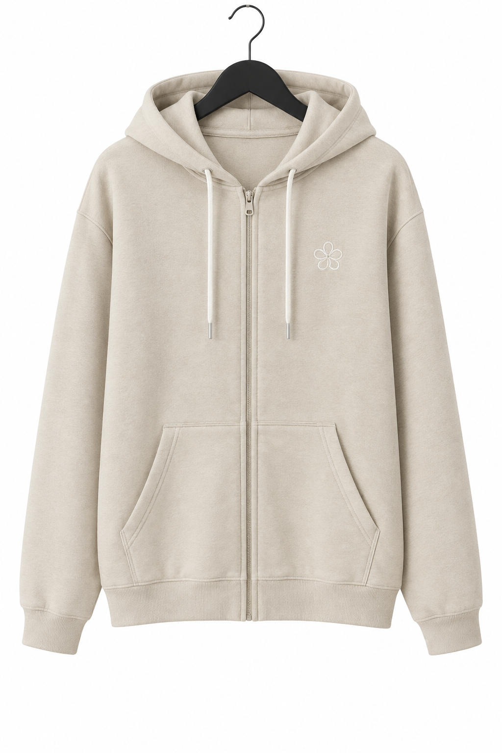 Женский костюм HM188 Beige (худи + брюки)