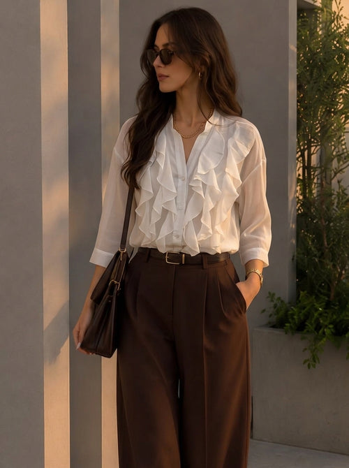 MINTH ITALY Blouse – Sophistication and natural comfort