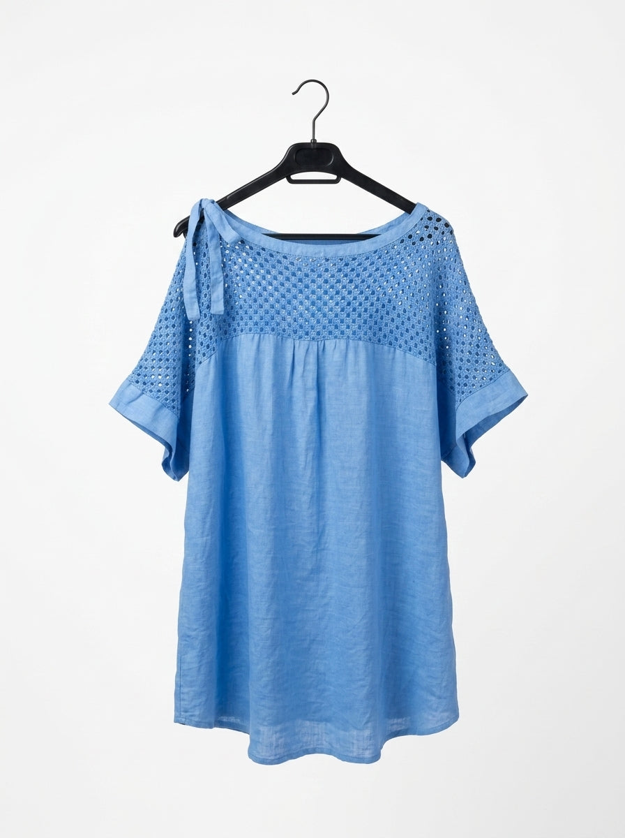 Блуза (Bluza) 11236 ITALY – Итальянский шарм и текстура