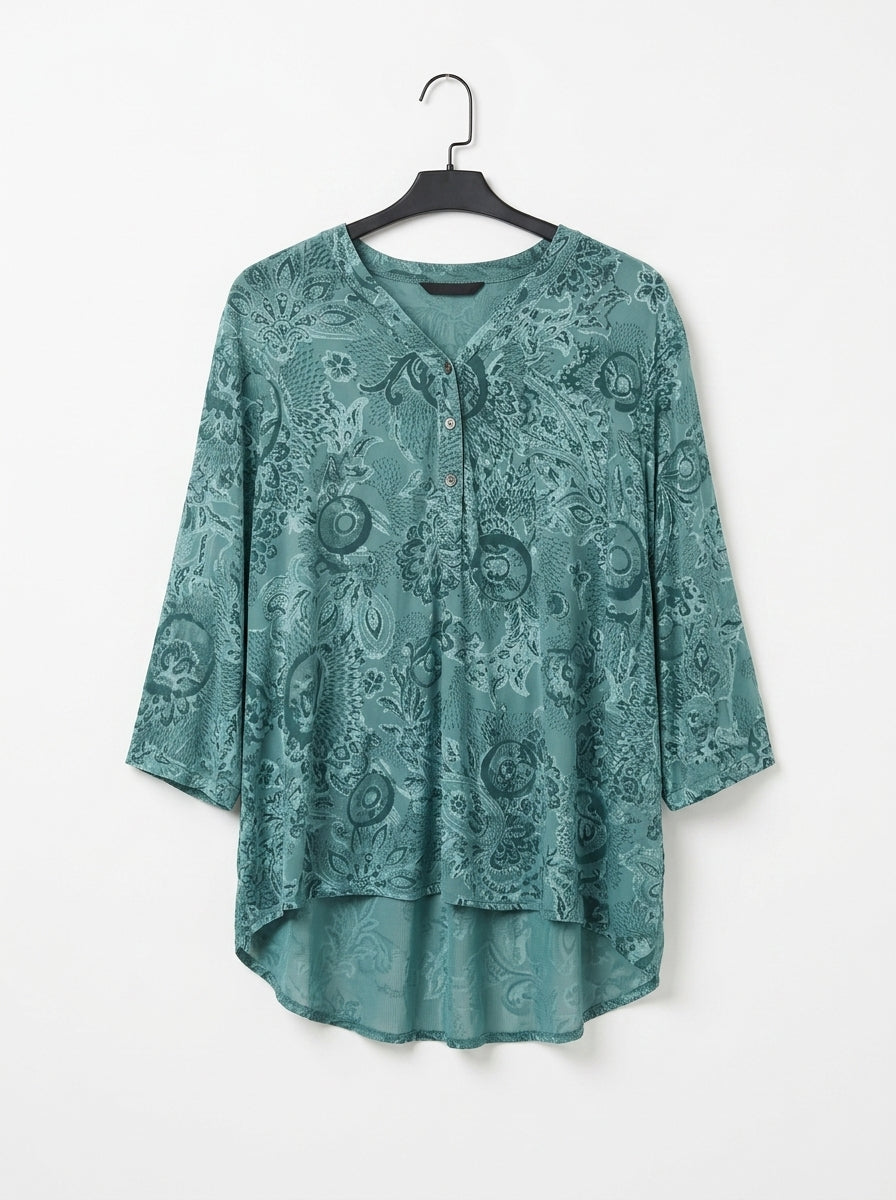 Блуза (Bluza) Mis STILE 2717/7 – Изысканный принт